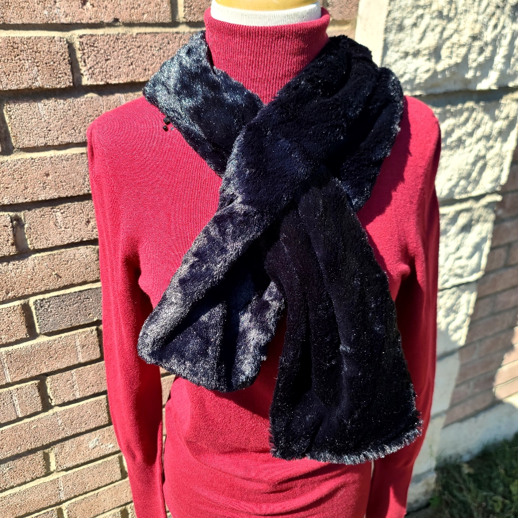 Faux Fur Wrap Scarf